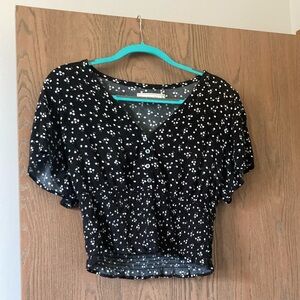 Abercrombie Floral Crop Top